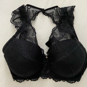 Black lace bra 36E